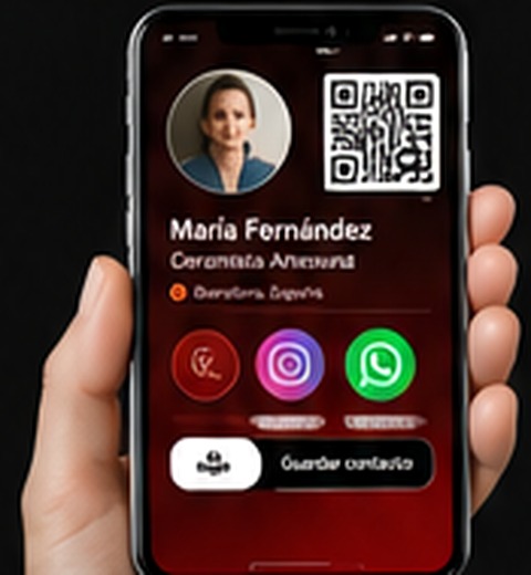 Ejemplo de VCard digital